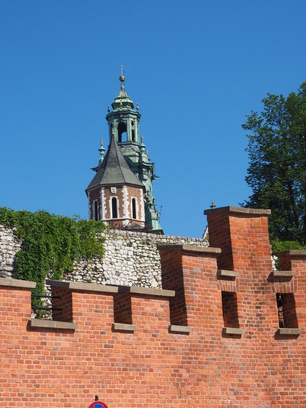 Steeples above the walls