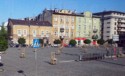 The chairs are a memorial monument for the murdered Jews of the Podgorze Ghetto in Krakow