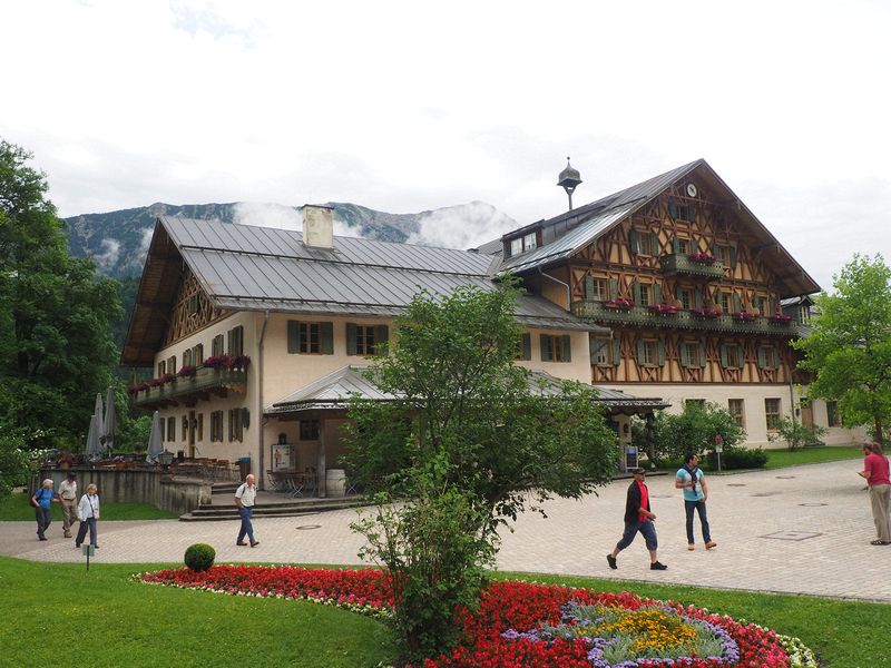 Hotel next to the castle