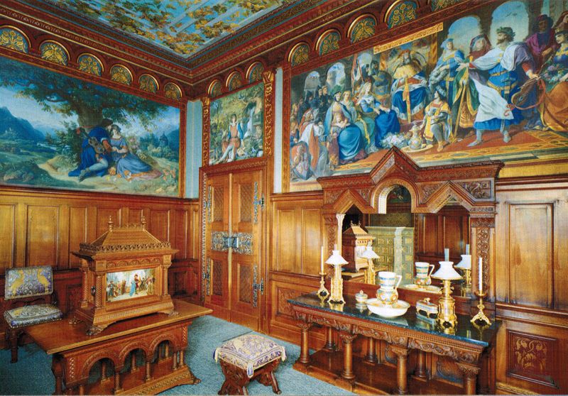 King's private study (scanned from booklet)