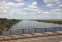 We cross the Nogat River several times on our way to Malbork