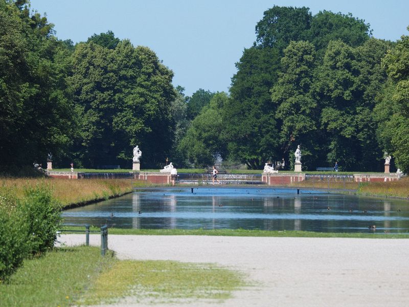 Looking down the Central Canal which is is a kilometer long