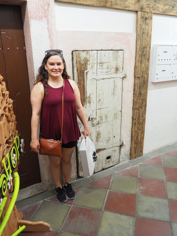 A door that is too small for Jessica