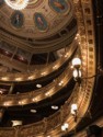 Balconies in the theater