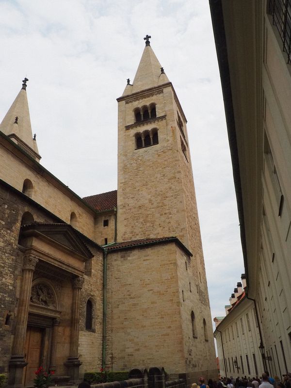 Eastern tower of the Basilica of St George