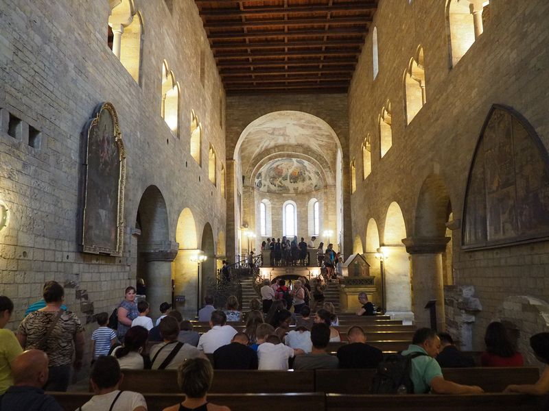 Inside the Basilica of St George from 973