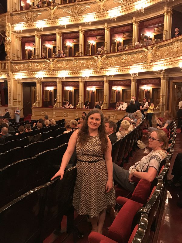 Jessica at the opera