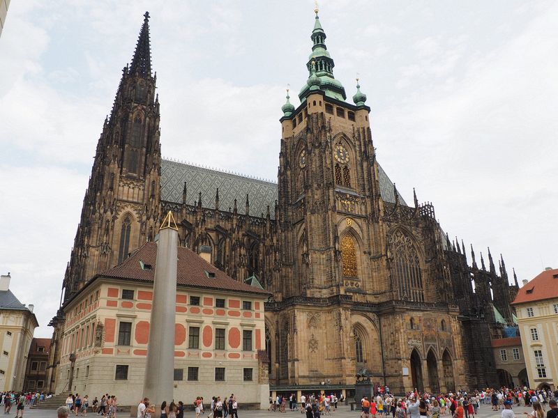 St Vitus Cathedral within the palace