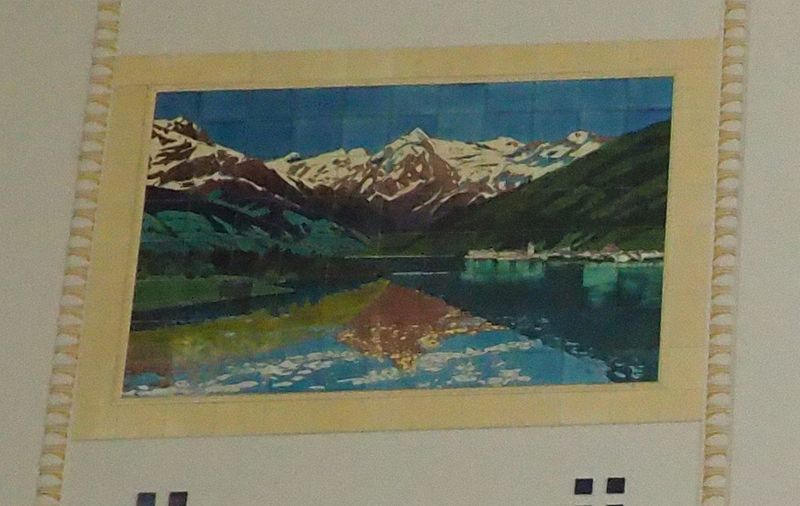 A mural in the train station - 1