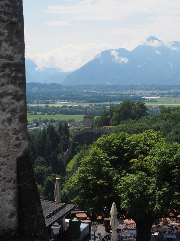 A third view, including a Medieval wall