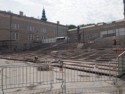 Bleachers for the upcoming Salzburg Music Festival