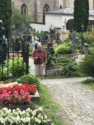 Pete in the cemetery