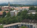 The city of Freilassing on the Germany-Austria border