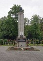 A memorial to local people killed by the Nazis during World War II