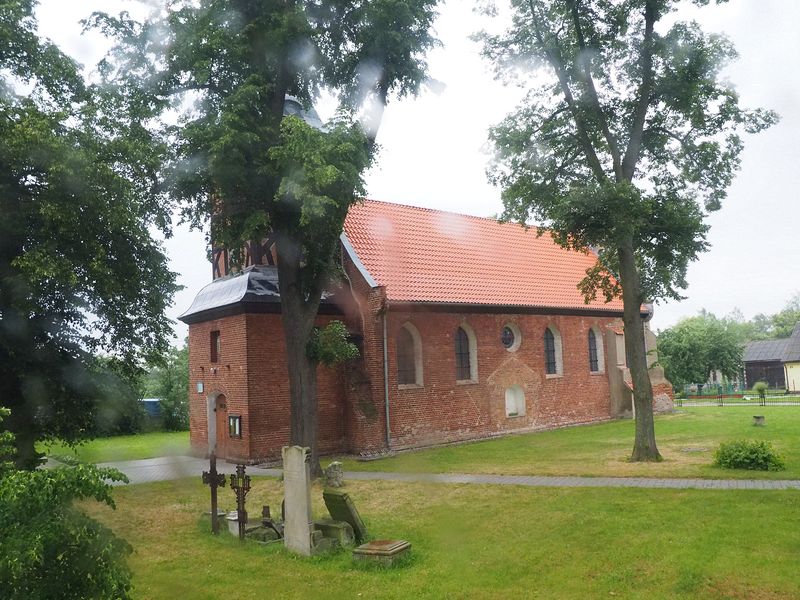 Another old church as we make our way to Gdansk