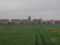 Apartments on the edge of town near the fields