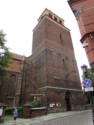 Bell tower from 1226 of the Parish Church of the Holy Cross that Bruno attended