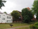 Rear view of the church