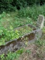 This headstone is unreadable