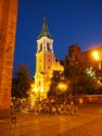 Chruch of the Holy Spirit at night