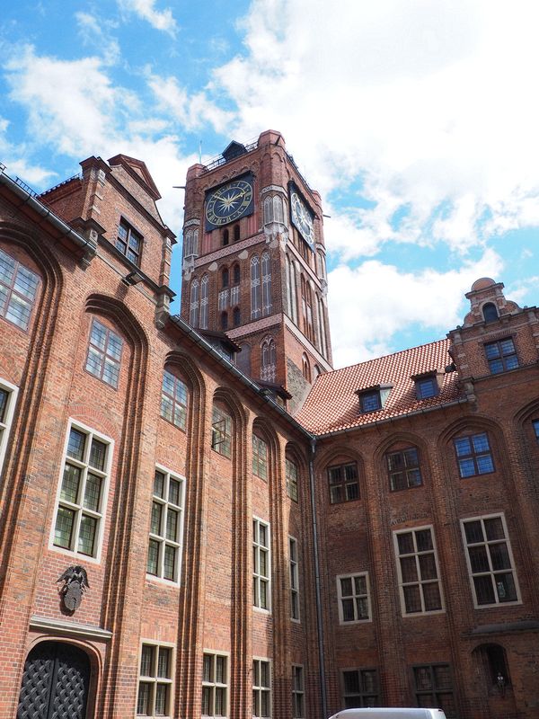 City hall clock tower