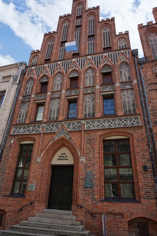 The house where Nicolaus Copernicus lived