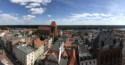 View of Torun from the belltower -1