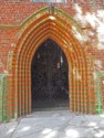 We have no idea what the writing above this church door means