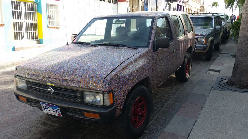 An unusual paint job