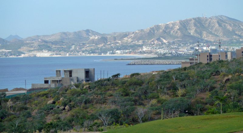 Our beach in the distance