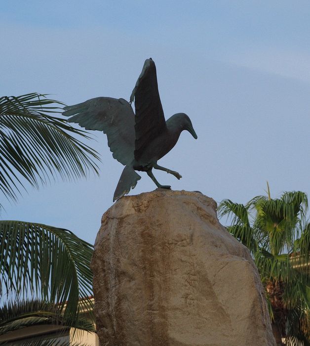 Seagull sculpture