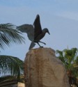 Seagull sculpture