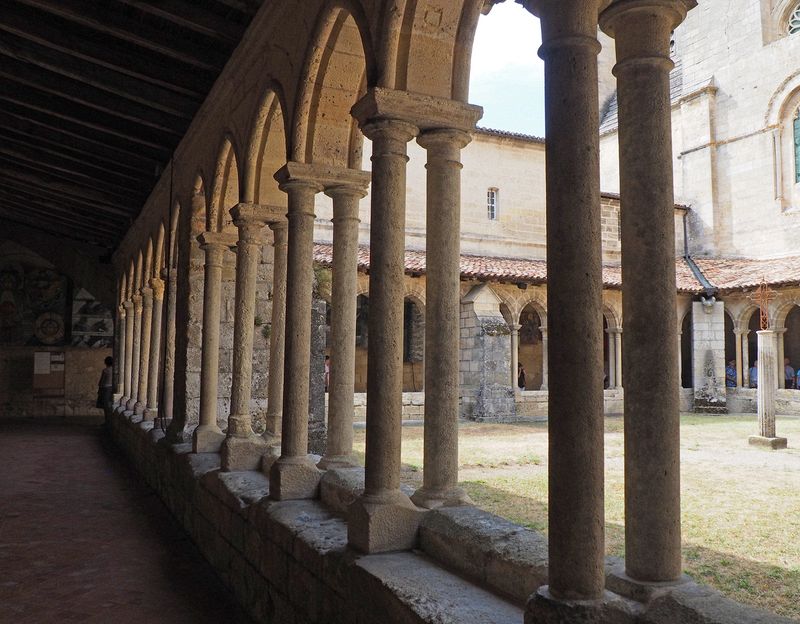 Cloister of the collegiate church