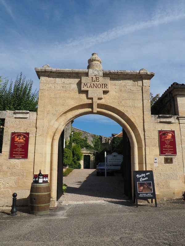 Entrance to one of the many wine caves