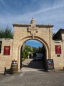 Entrance to one of the many wine caves