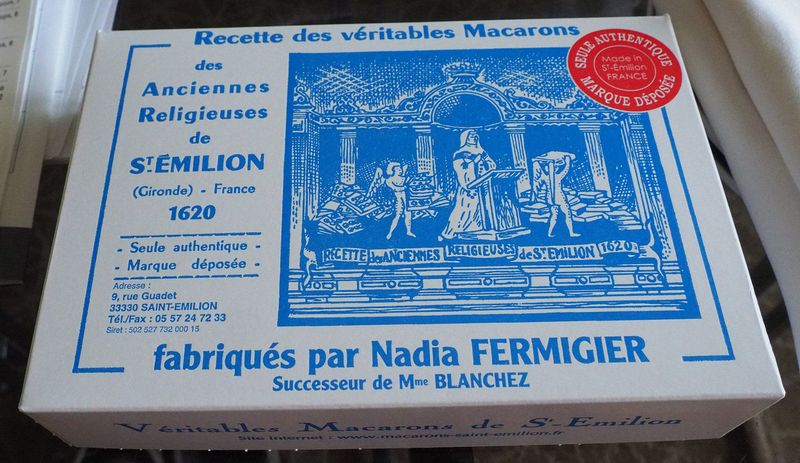 Even the macaron box is interesting