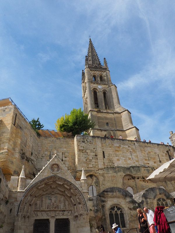 Monolithic Church carved out of solid rock