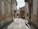 Narrow cobbled streets