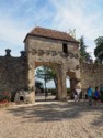 The gate to the chateau