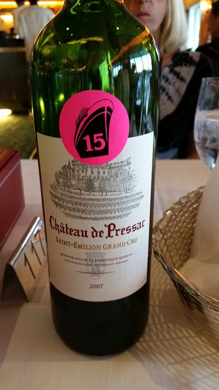 We drink a bottle of the 2007 with dinner