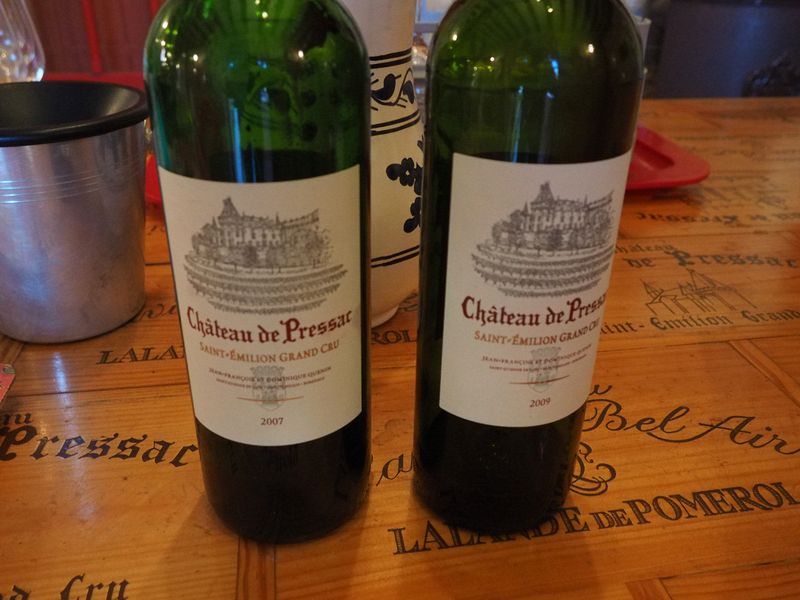 We taste a 2007 and a 2009