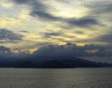 A variety of clouds at sunset