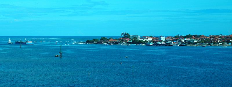 Benoa harbor in Bali