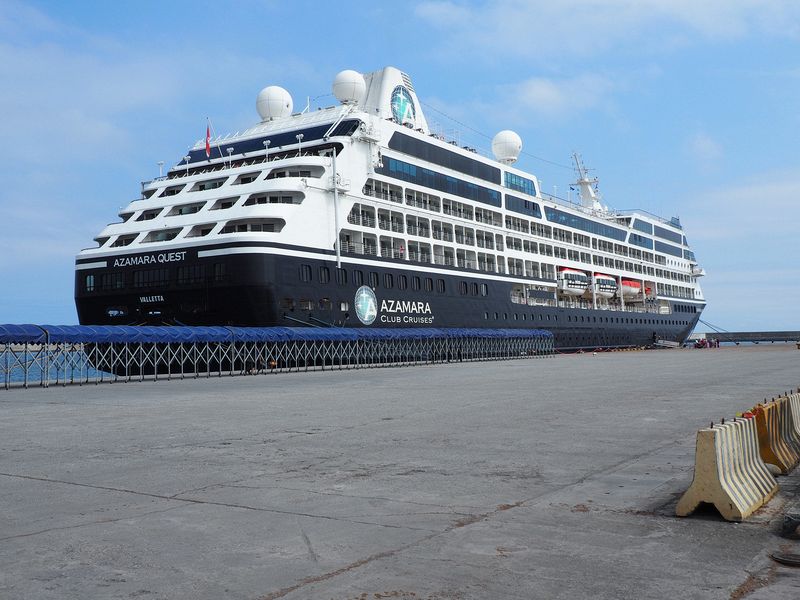 Our docked ship in Hualien, Taiwan