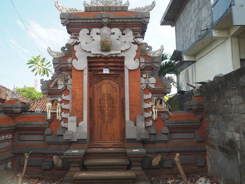 A shrine along the road