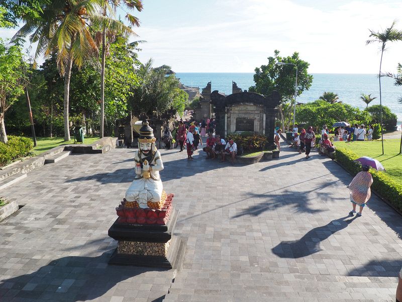 Entrance to temple area