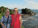 Linda and June at Tanah Lot