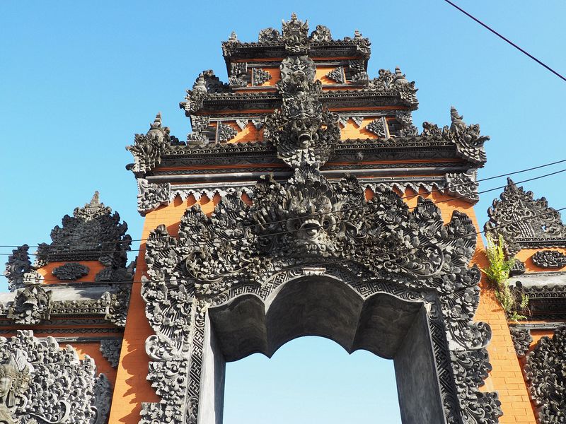 Ornate entrance