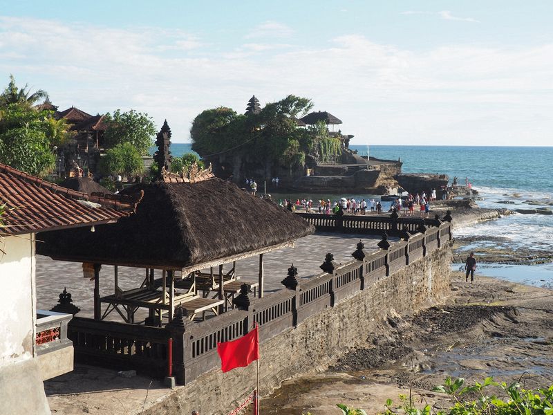 Our first view of Tanah Lot