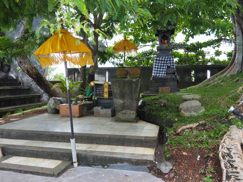 Shrine near the statue